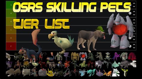 fastest skilling pets osrs.